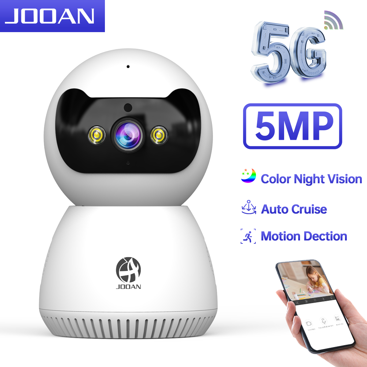 Eufy Camera E220 - JOOAN 5MP 3MP IP Kamera 5G