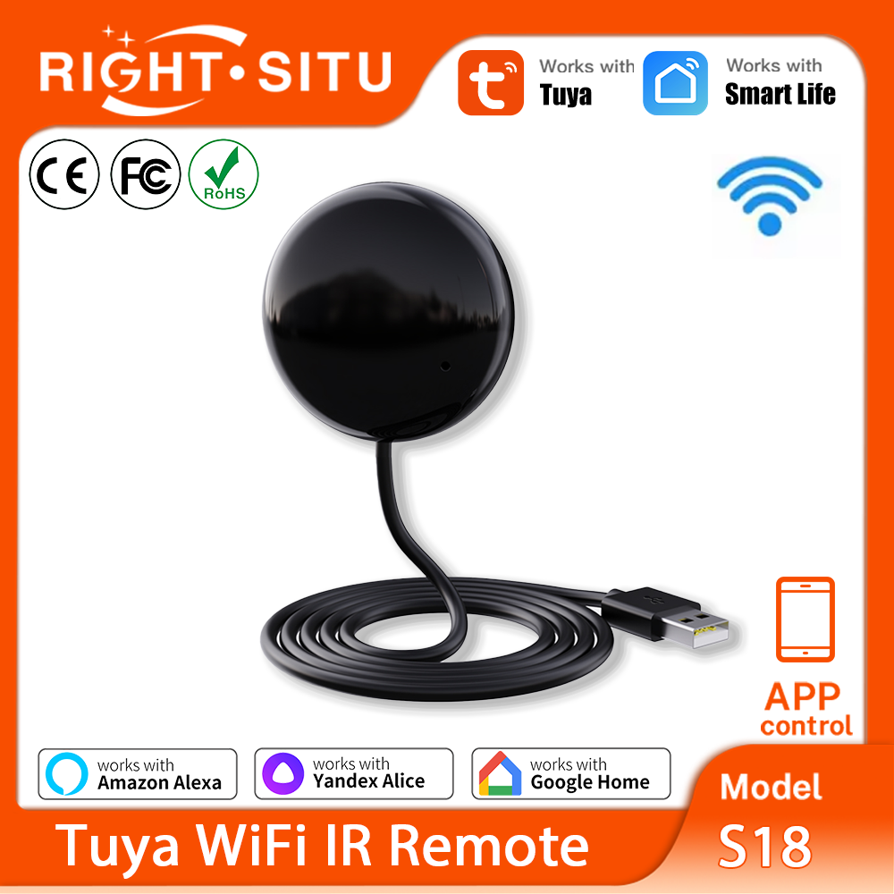 Smart Home Improvement - Tuya WiFi IR Fernbedienung für Smart