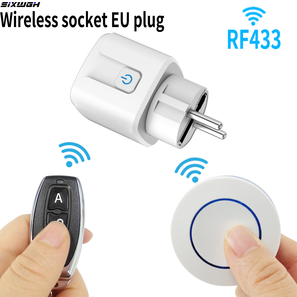 Smart Home Ventilation - Kabellose Steckdose RF433 Smart Home Fernbedienungssteckdose