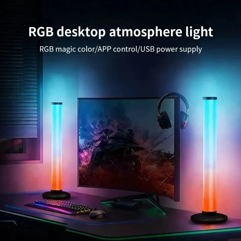 Smart Home Control - RGB LED-Lichtleiste USB-betrieben, Smart-TV Ambientebeleuchtung mit