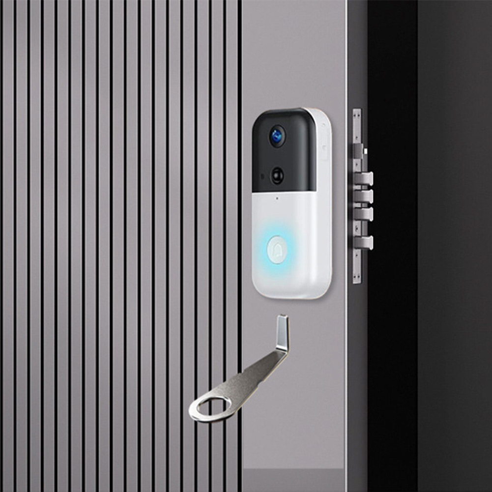 Smart Home Improvement - Silberner Video-Türklingel-Schlüssel für Ring-Kamera, sicheres Entfernungswerkzeug,