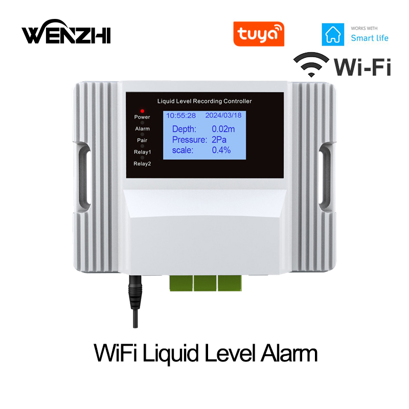 Smart Home Water Level Sensor - WLAN-Flüssigkeitsstandsensor Alarm-Warnmelder für Pool-Leckage Schwimmender Detektor