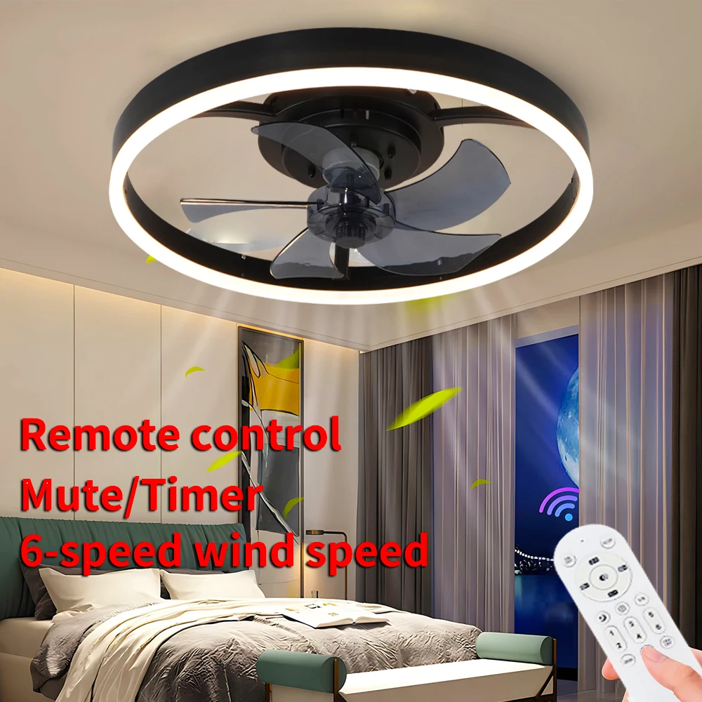 Smart Ceiling Fan - Intelligenter, leiser, moderner Deckenventilator mit Beleuchtung