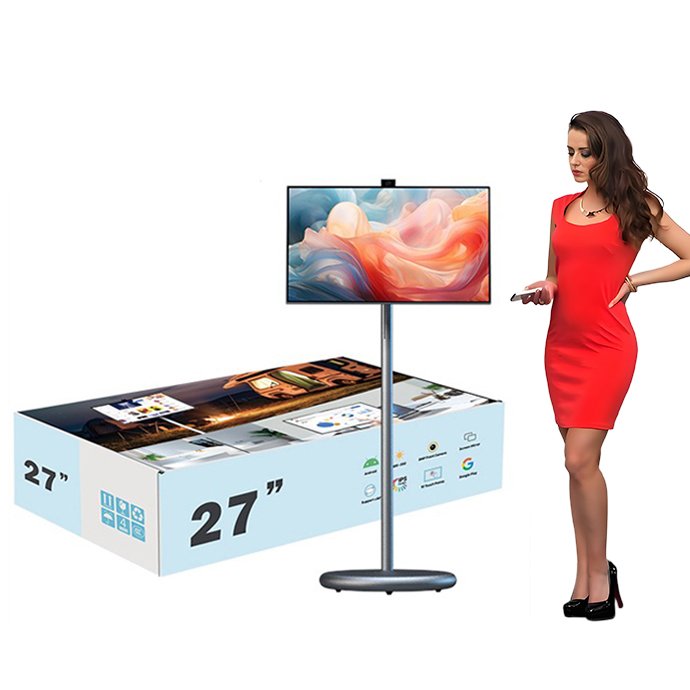 Smart Home Tv - Intelligentes Tragbares TV-Display Mobiles LCD Digital-Signal-Display