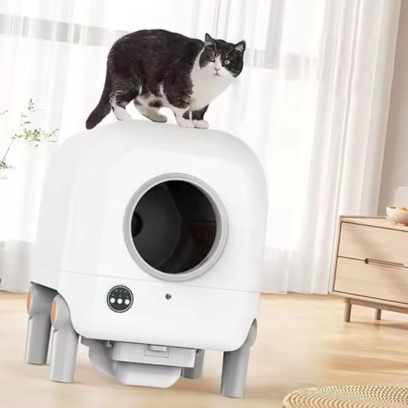 Smart Home Ventilation - XL Große Katzentoilette, automatische intelligente Katzentoilette