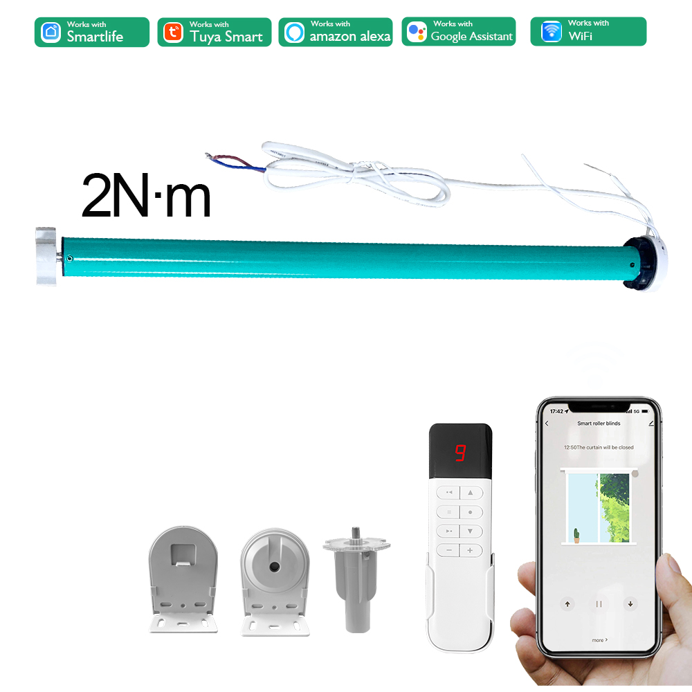 Smart Home Improvement - 2N·m Tuya Wifi Wired Elektrischer Rollo
