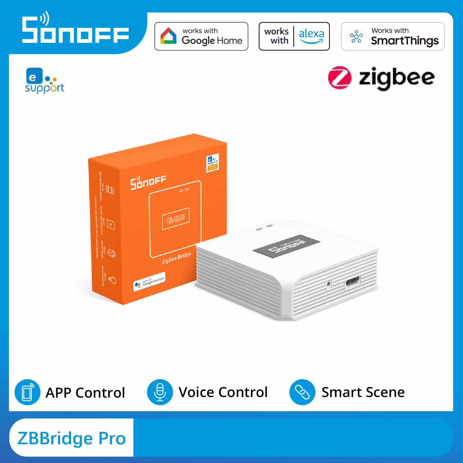 Smart Home Improvement - SONOFF ZBBridge-P ZigBee Gateway Verbindet ZigBee-