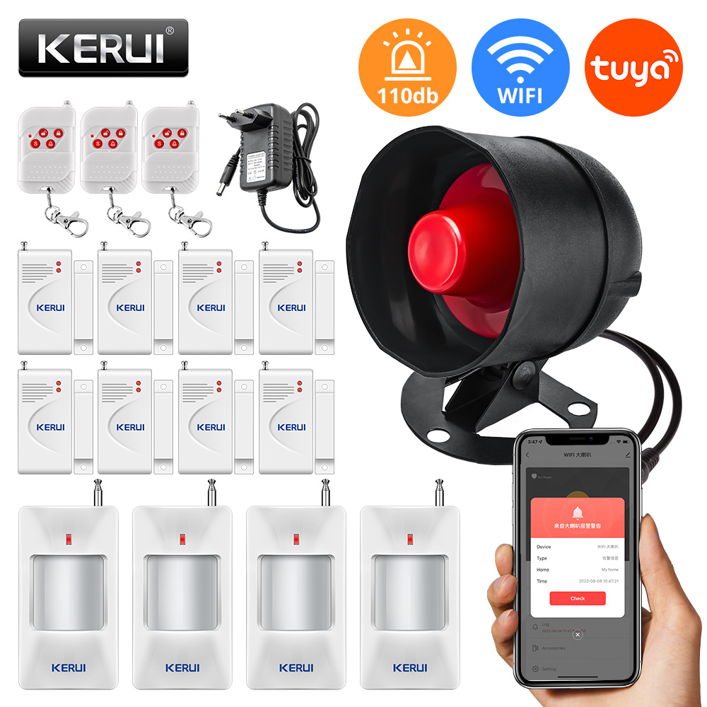 Smart Home Improvement - Kerui Tuya Wifi laut Lautsprecher High