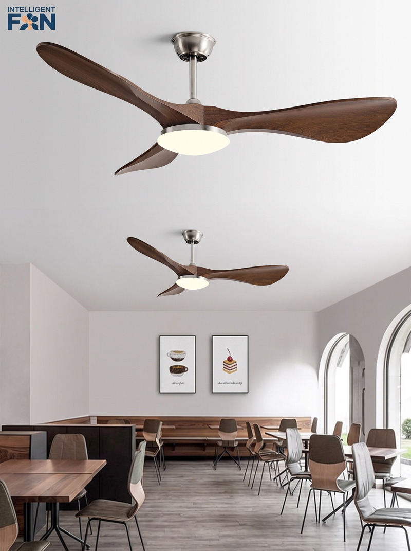 Smart Ceiling Fan - 42/52/60 Zoll DC-Motor-Deckenventilator mit 6 Geschwindigkeitsstufen,