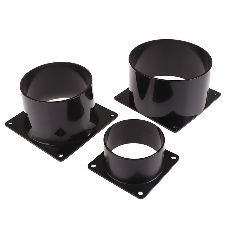 Smart Home Ventilation - 75/100/120 MM ABS Wand Flansch Stecker