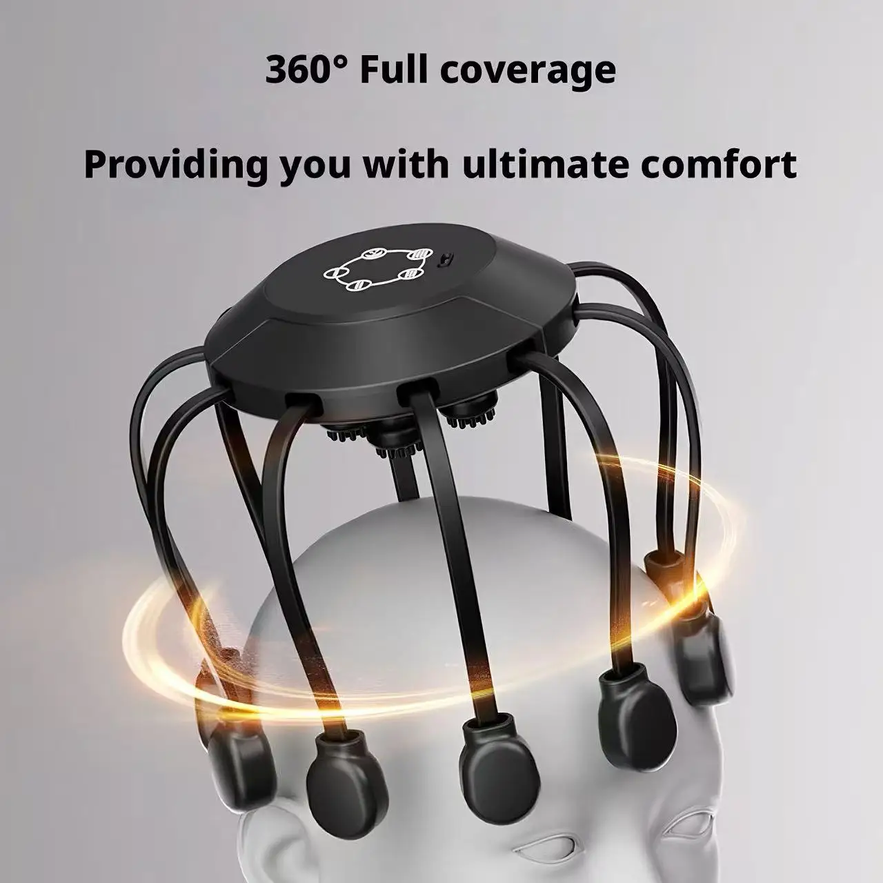 Smart Home Improvement - Elektrischer Oktopus-Kopfmassagegerät mit 10/14 Krallen, Intelligentes