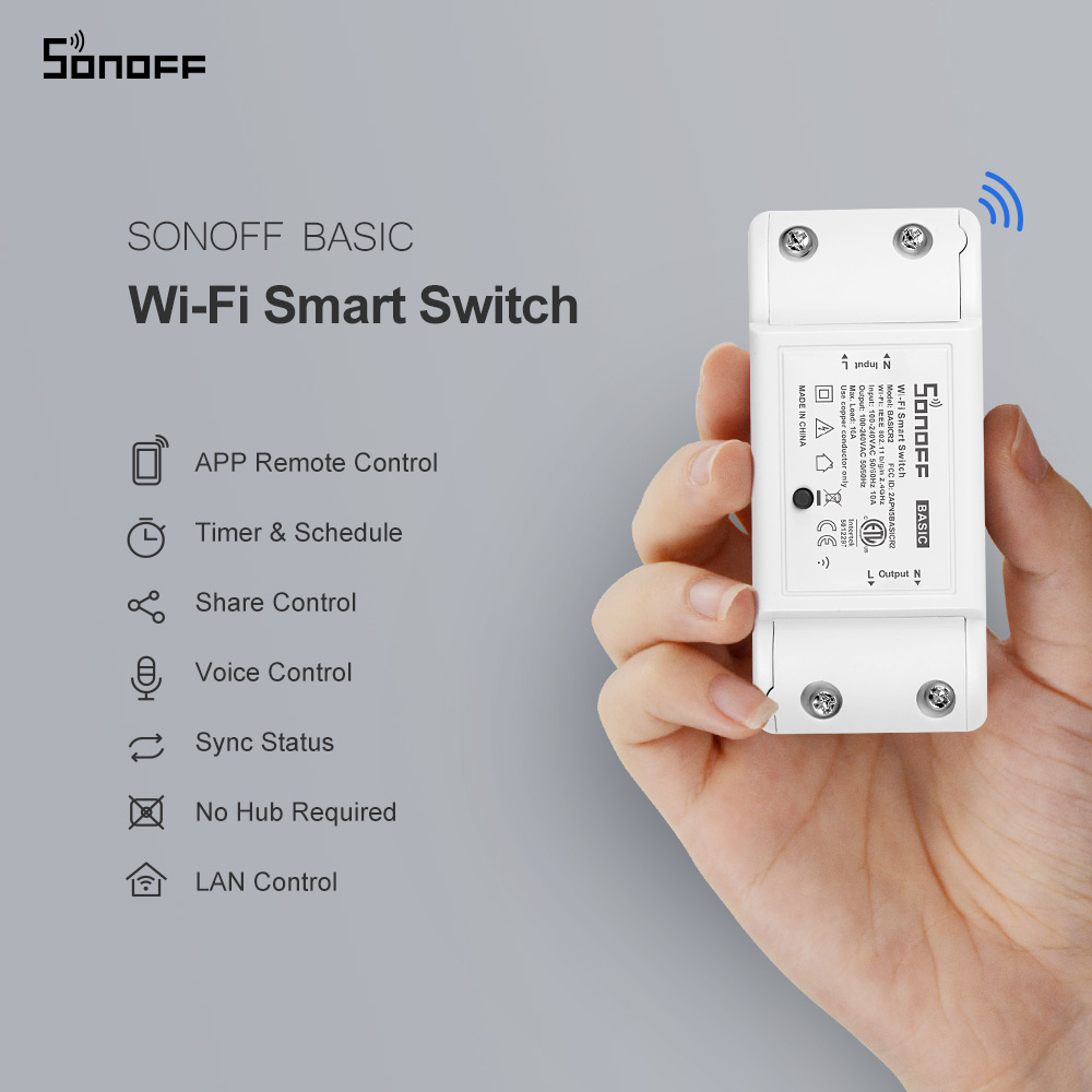 Itead SONOFF Basic R2 Mini DIY – Smart Home Improvement Bewertung und Preis