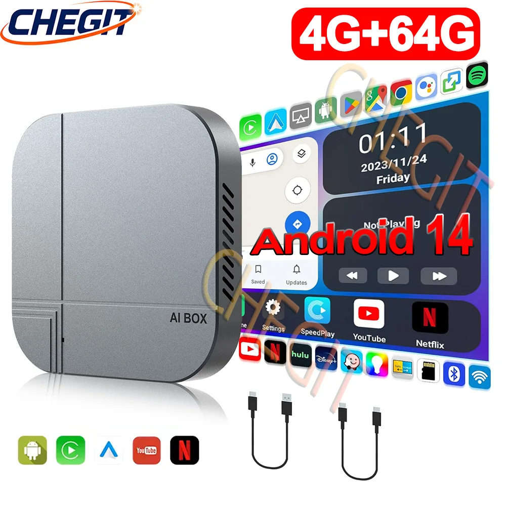 Android14 Smart AI Box 4G + 64 – Smart Home Tv Bewertung und Preis
