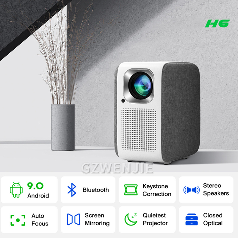 H6 Mini-Projektor LED 1080P Fu – Smart Home Theater Bewertung und Preis