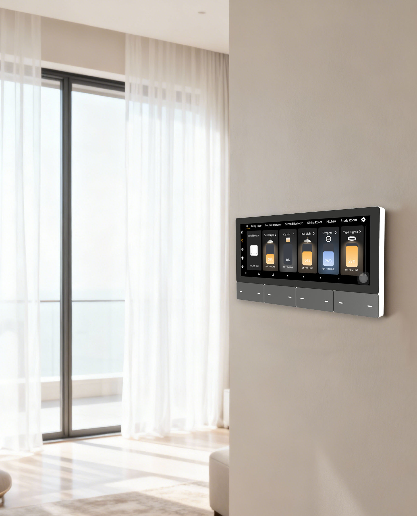 F5 Tuya UK Touchscreen Musikpl – Smart Home Control Bewertung und Preis