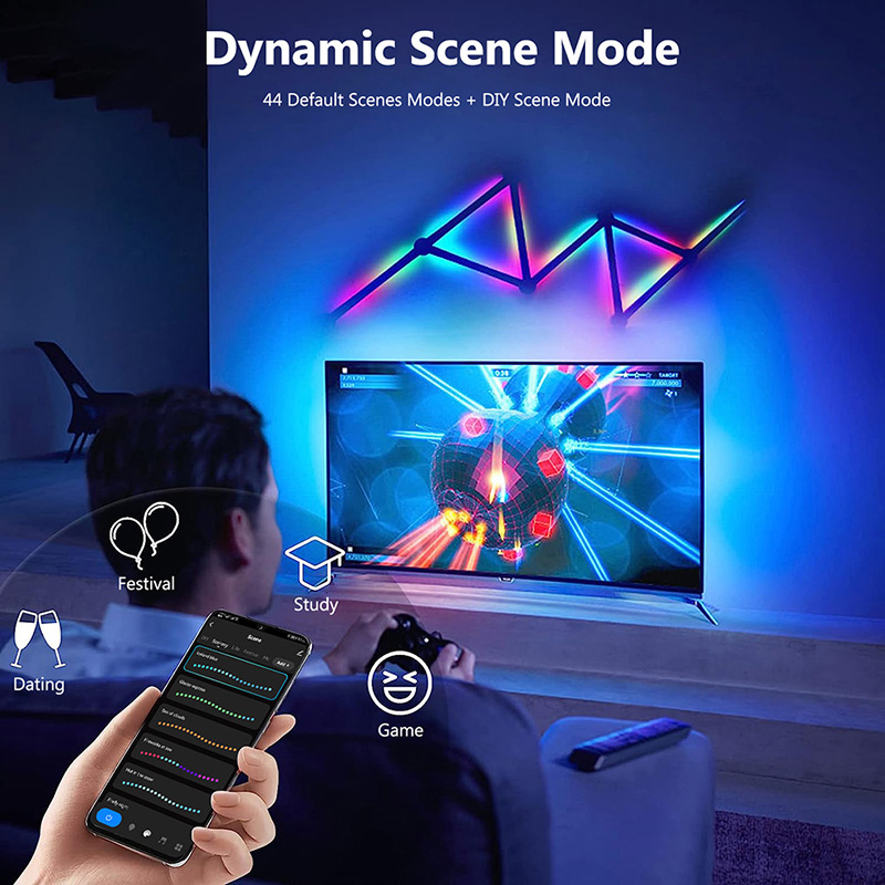 Intelligente RGB-Wandleuchte,  – Smart Home Tv Bewertung und Preis
