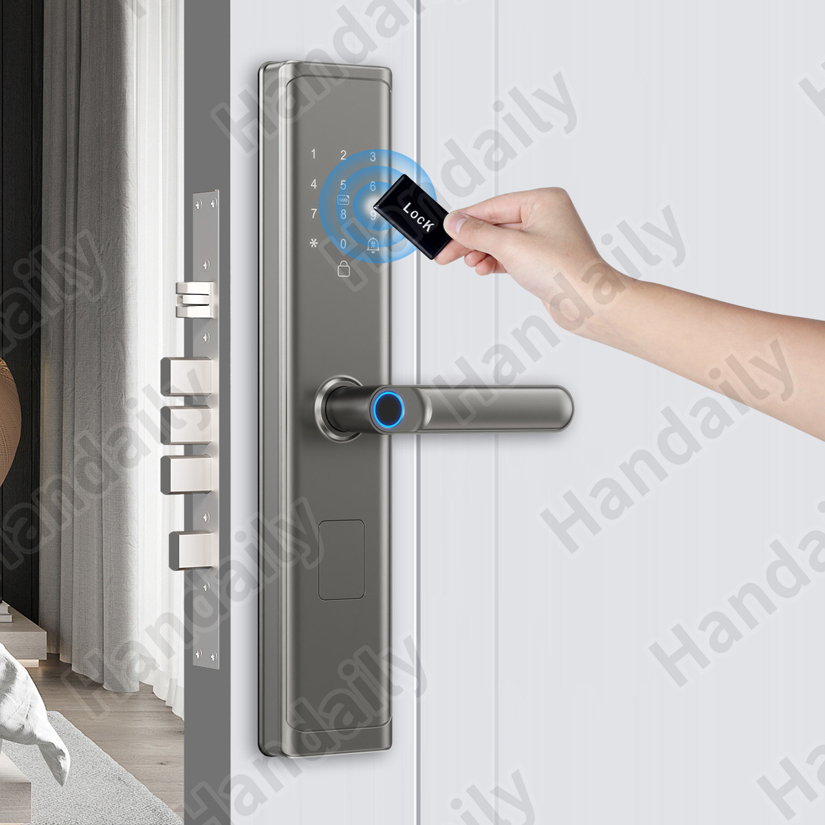 Tuya WLAN TTlock App Fingerabd – Smart Door Lock Bewertung und Preis