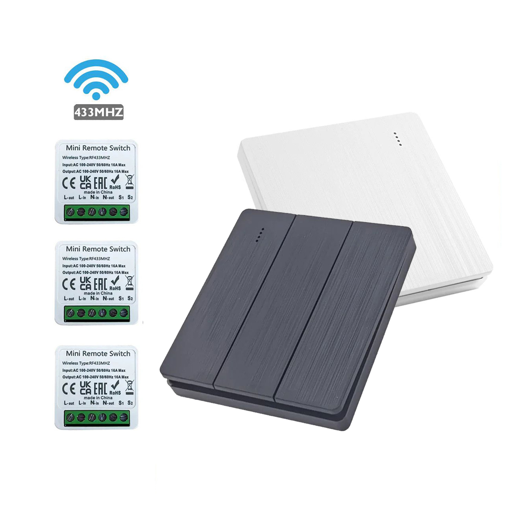 433 Mhz RF 86 Wand Panel Schal – Smart Home Ventilation Bewertung und Preis