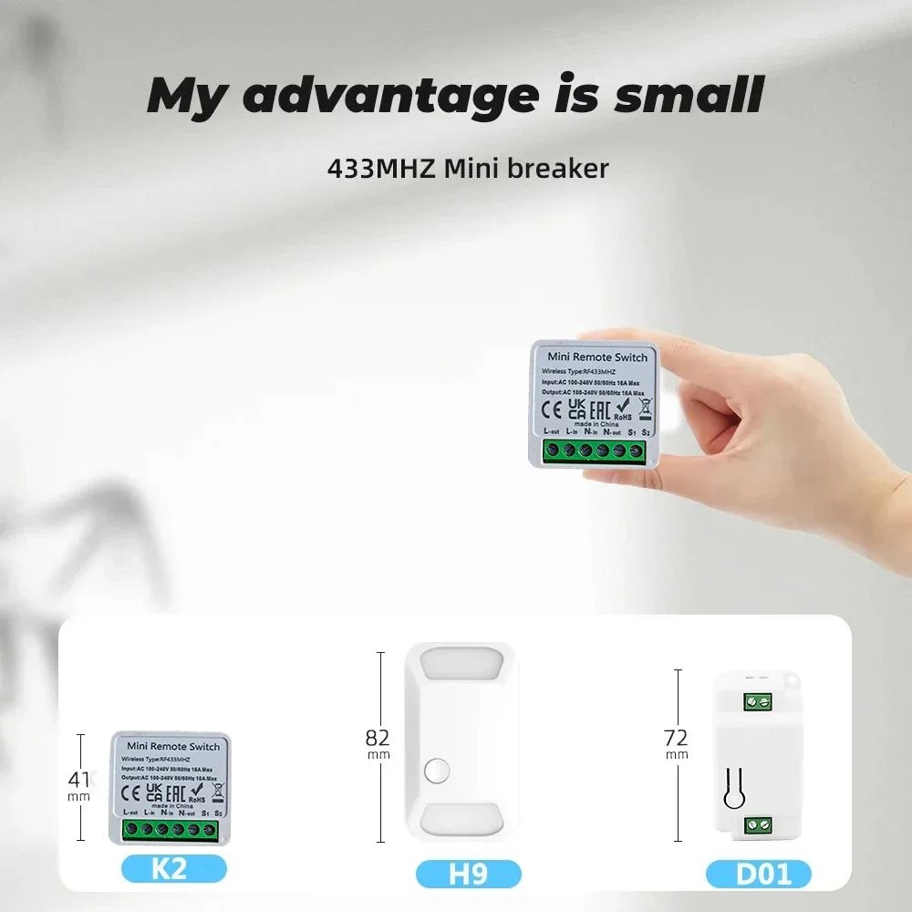 433 Mhz RF 86 Wand Panel Schal – Smart Home Ventilation Bewertung und Preis