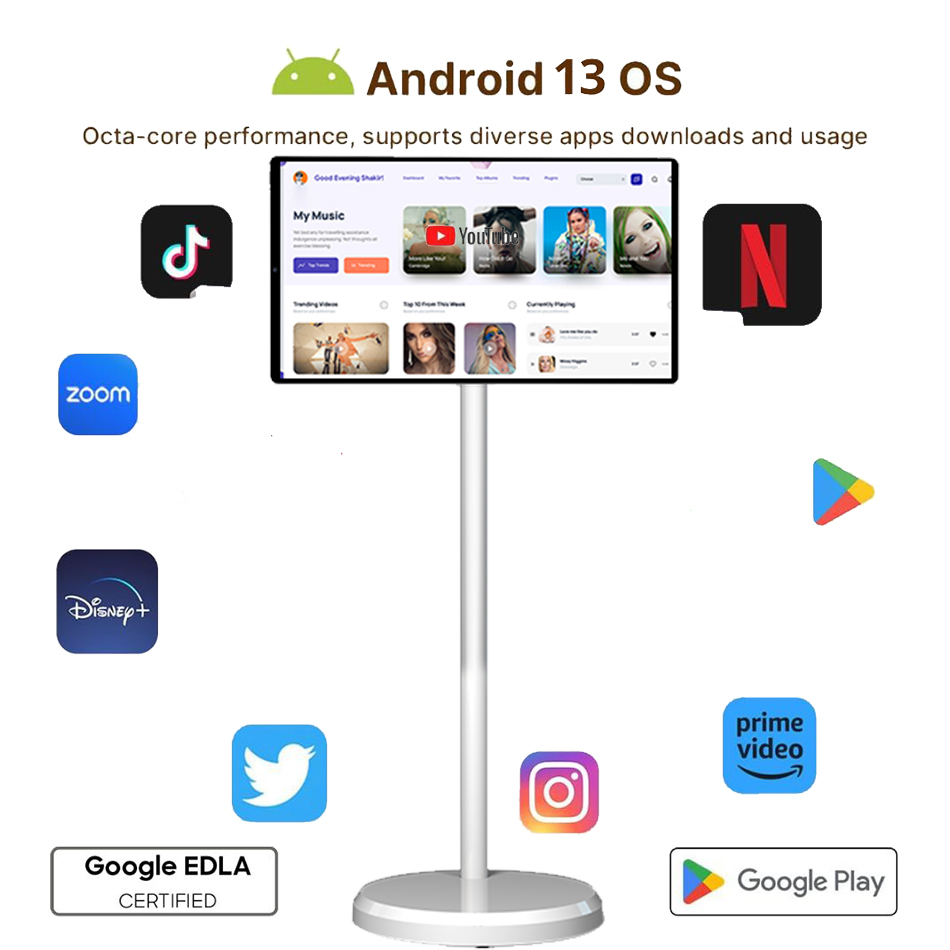 21,5 Zoll LED Weißer Batterieb – Smart Home Tv Bewertung und Preis