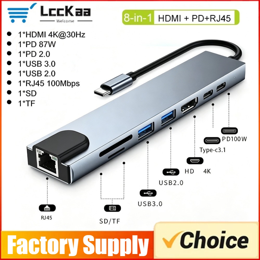8-in-1/2 7-in-1/2 USB-C-Hub Ty – Smart Home Hub 2 Bewertung und Preis