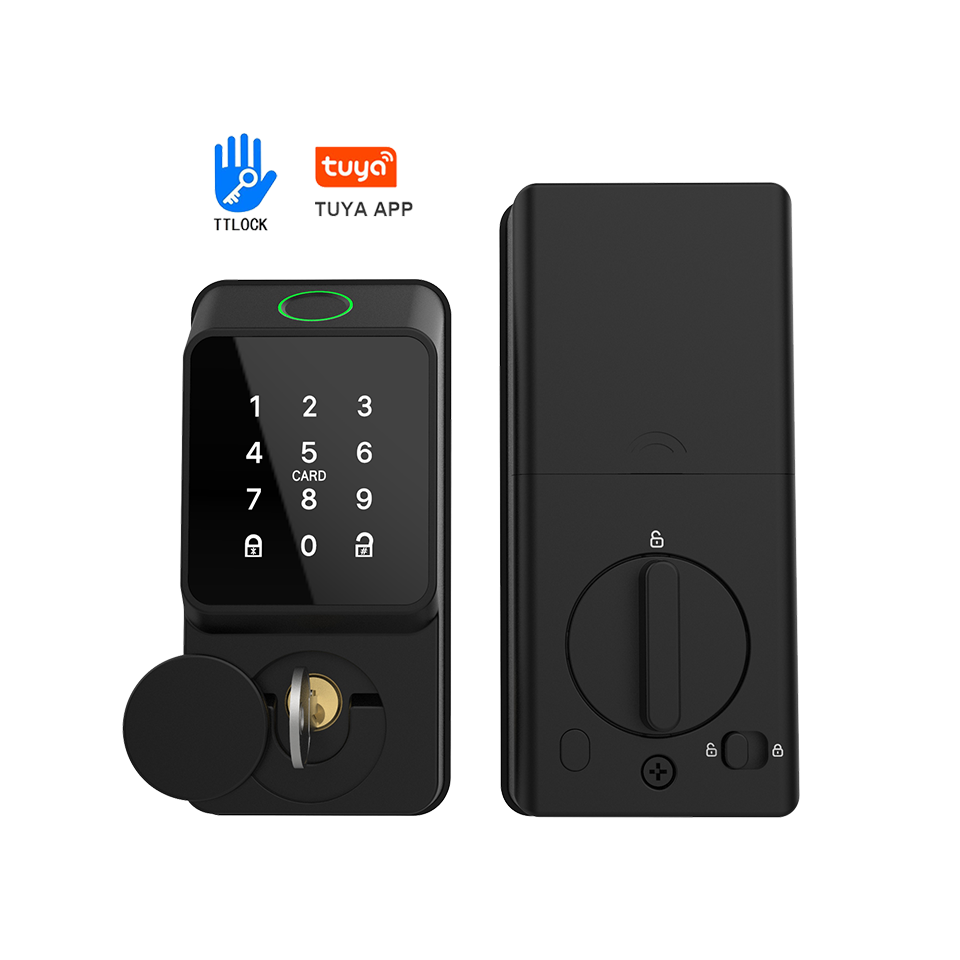 Schwarzes Smartes Türschloss m – Smart Door Lock Bewertung und Preis