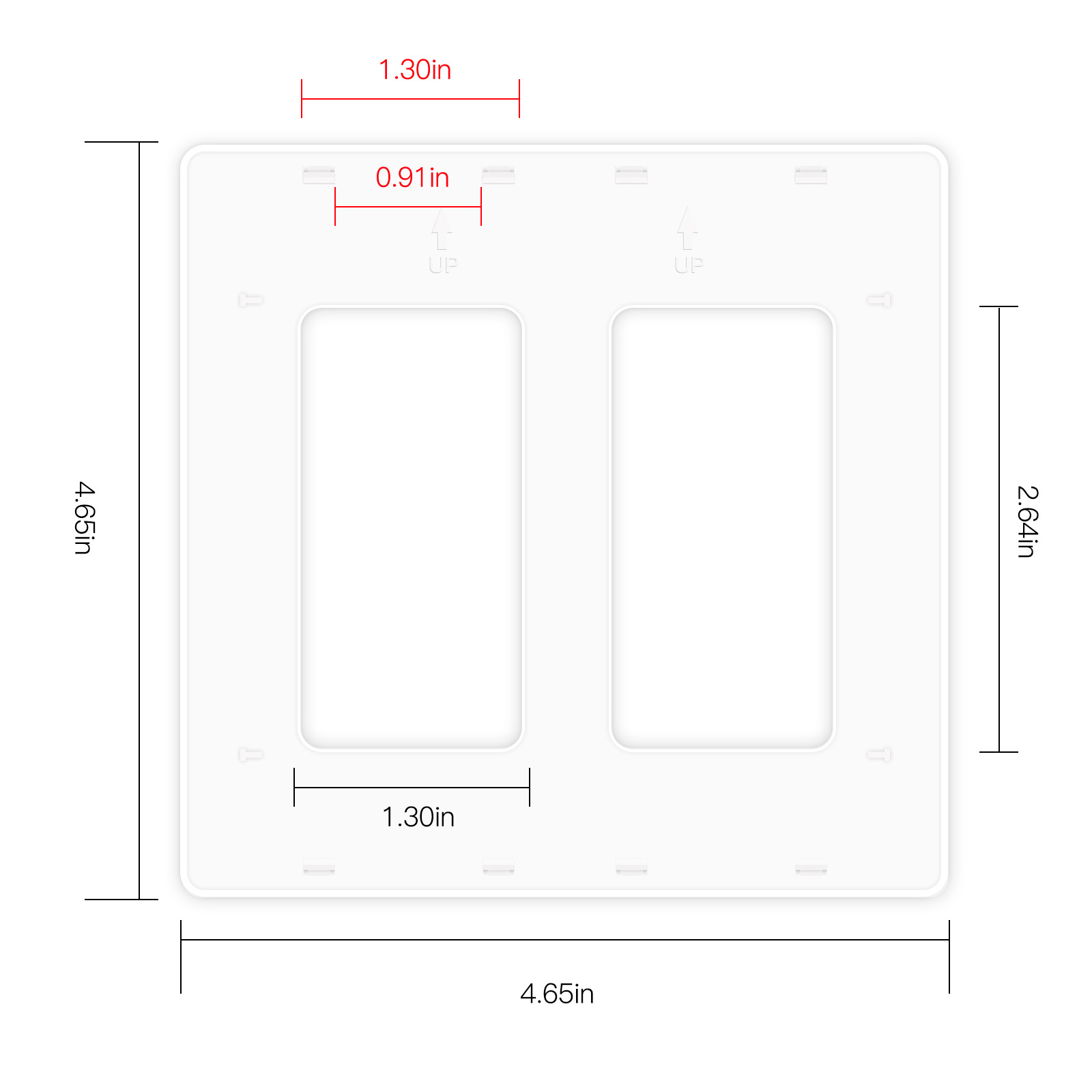 US, EU-Typ-Schalttafel, 2/3/4  – Smart Home Improvement Bewertung und Preis
