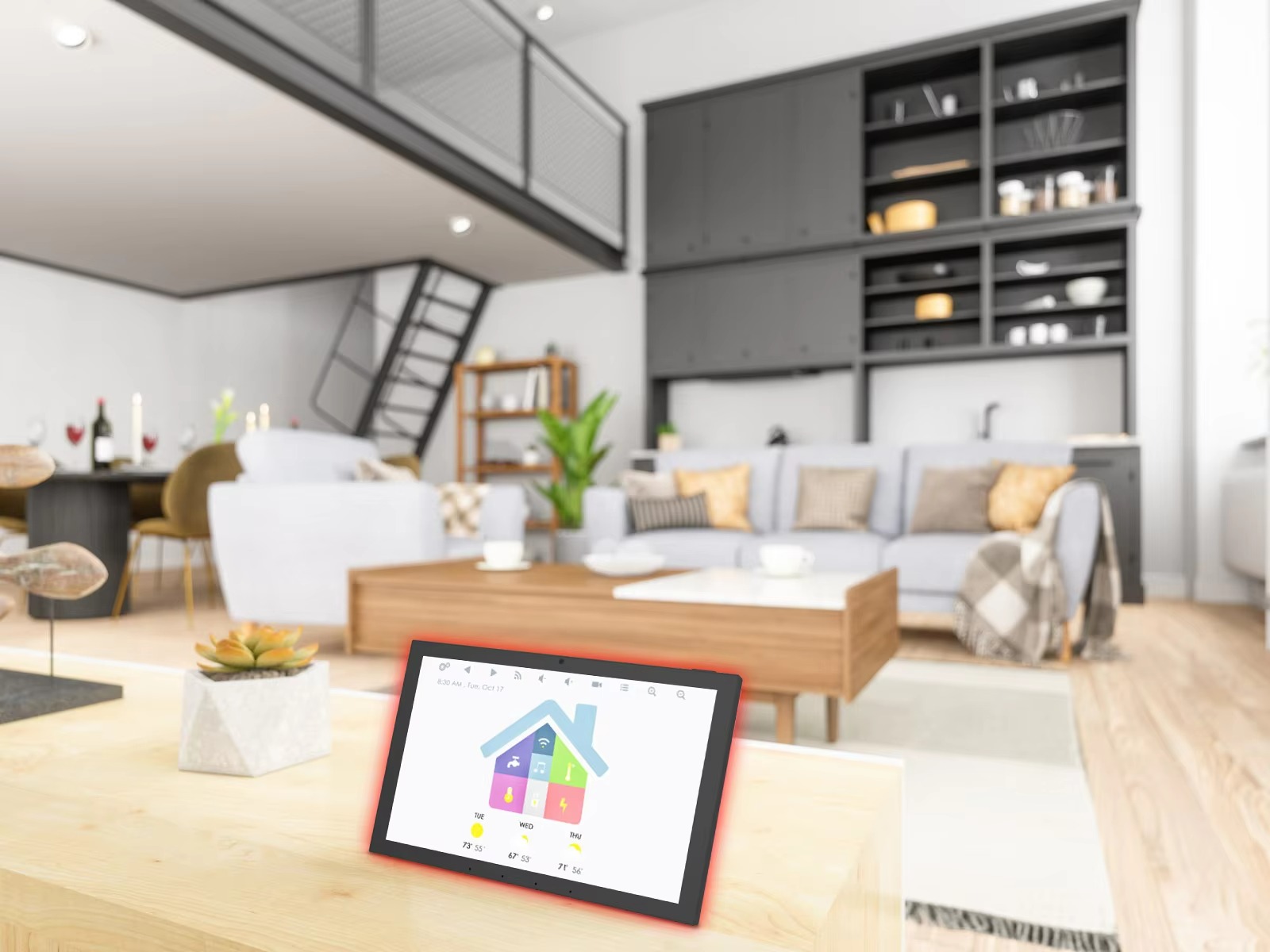 10,1 15,6 Zoll Manuelles Andro – Smart Home Control Bewertung und Preis